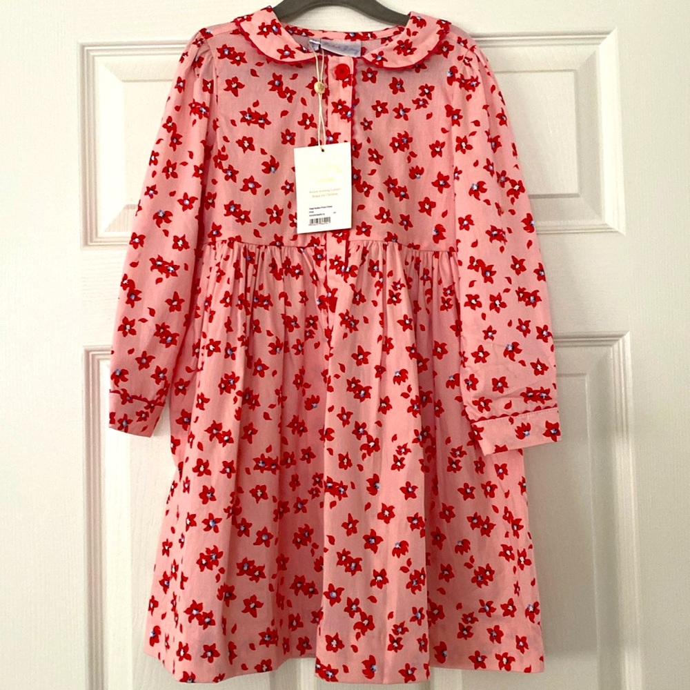 Rachel Riley Button-Down Long sleeve Dress 5years NWT